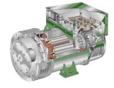 杨林尾镇发电机内部结构图